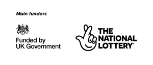 Funded by UK Government/ The National Lottery logos
